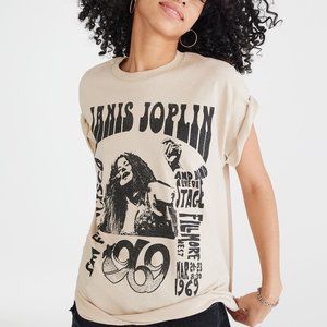 Janis Joplin 1969 San Francisco Poster rock Official T-Shirt XS fits S NWT